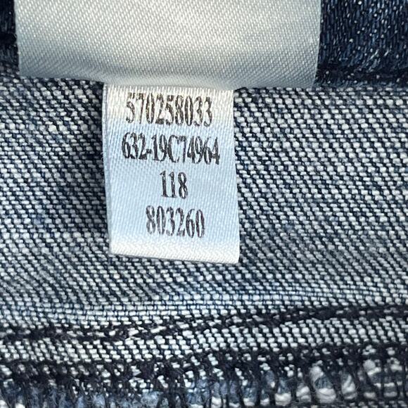 Chico's So Slimming Girlfriend Medium Wash Basic Slim Leg Denim Ankle Jeans 14P - Picture 5 of 11